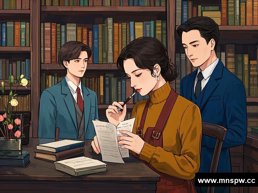 文学与爱情的纠葛之旅