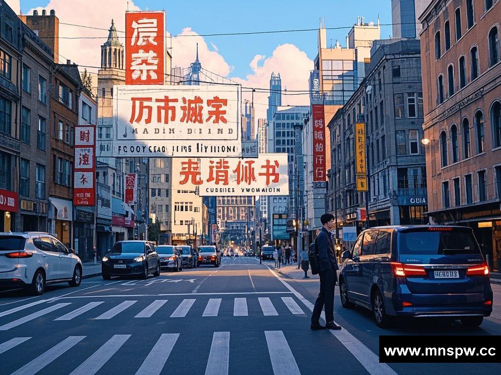 文字与城市建设的浪漫交织