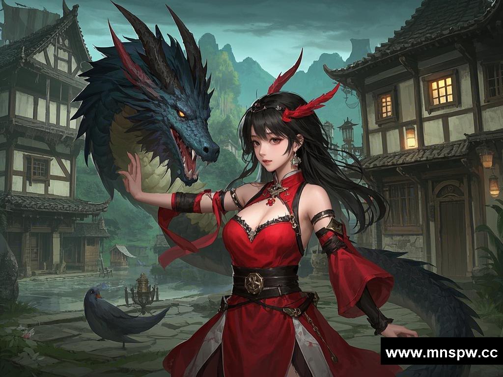 惊爆！古色古香世界里，冶艳少女与黑龙的暧昧冒险，冲突一触即发！