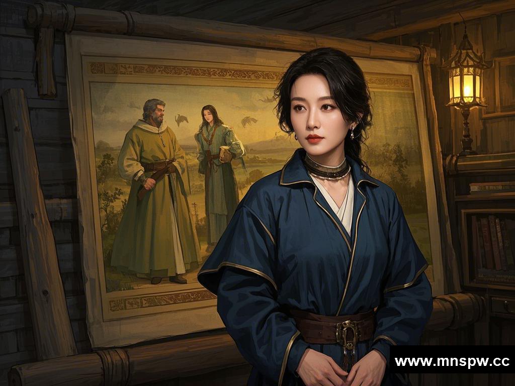 神秘画卷与冒险之旅