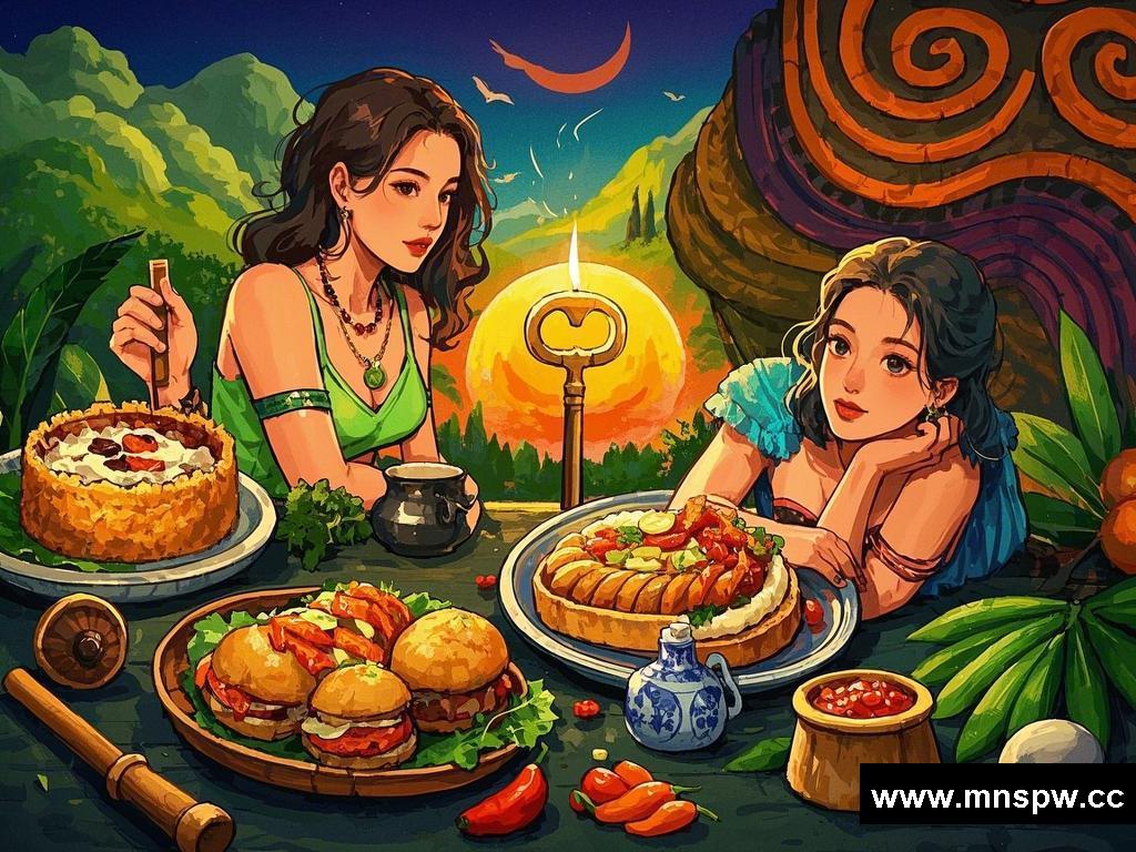 地方美食、性感魅力交织的分手、四角恋与图腾崇拜故事